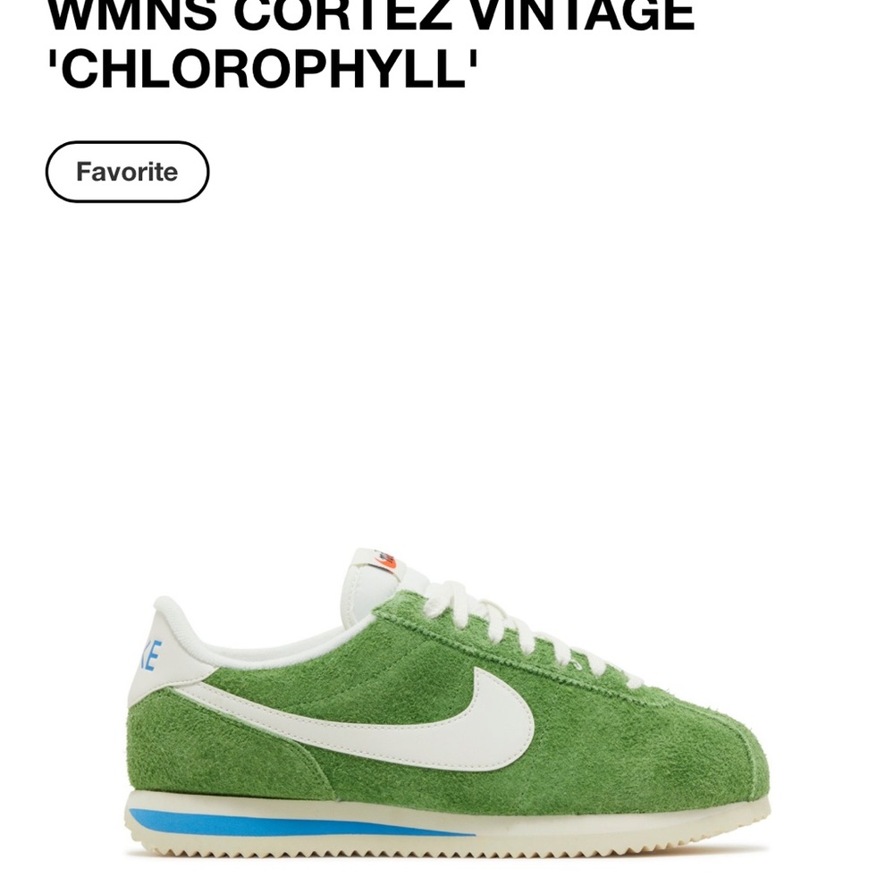 Nike Women's Cortez Vintage 'Chlorophyll' Sneakers
